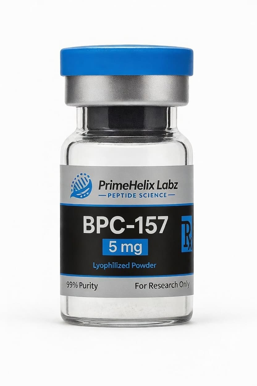 BPC-157 5mg peptide vial