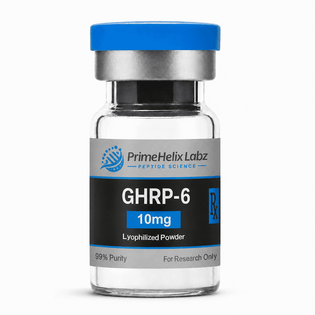 GHRP-6 10mg peptide vial - Image 1 of 1
